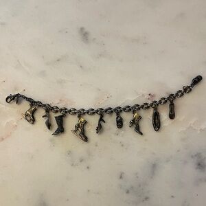 Sweet Romance Shoe Charm Bracelet